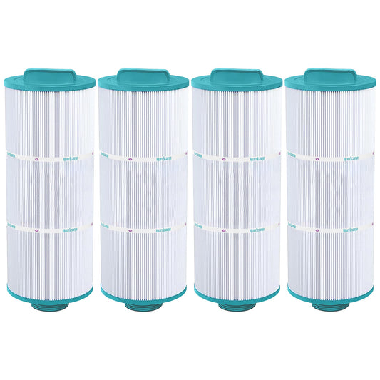 Hurricane 4 Pack HF5H502-01 Advanced Pool and Spa Filter Cartridge Replacement