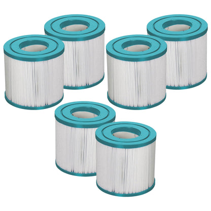 Hurricane 6 Pack HF4310-02 Advanced Pool and Spa Filter Cartridge Replacement