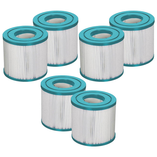 Hurricane 6 Pack HF4310-02 Advanced Pool and Spa Filter Cartridge Replacement
