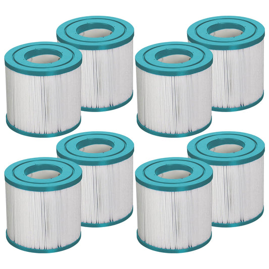 Hurricane 8 Pack HF4310-02 Advanced Pool and Spa Filter Cartridge Replacement