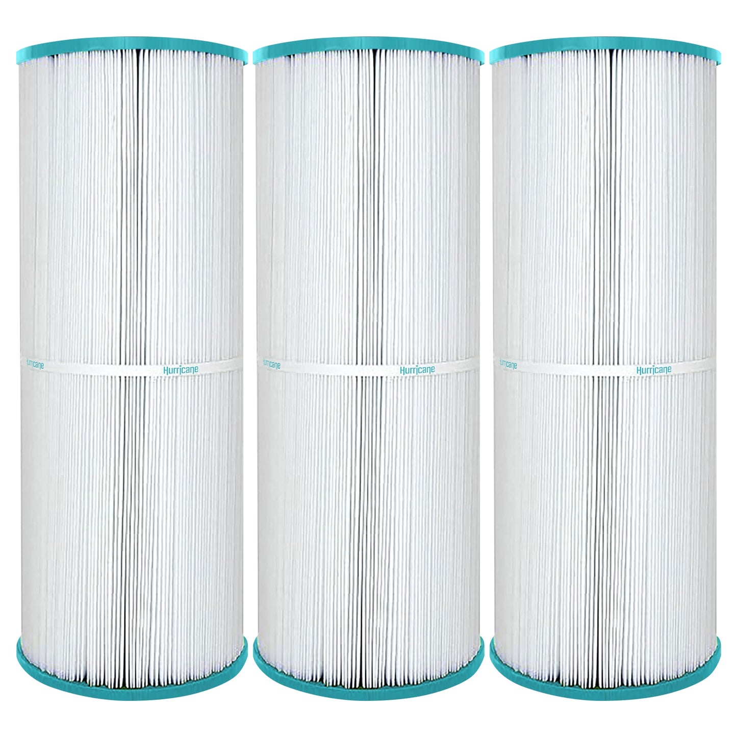 Hurricane 3 Pack HF5374-01 Advanced Pool and Spa Filter Cartridge Replacement