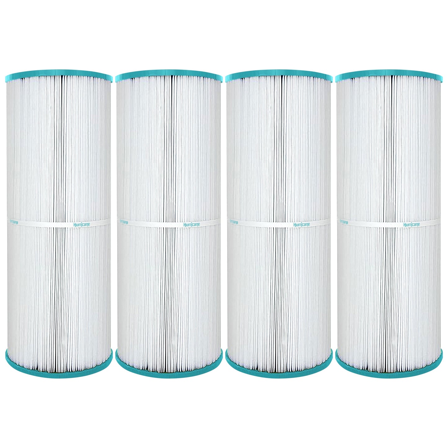 Hurricane 4 Pack HF5374-01 Advanced Pool and Spa Filter Cartridge Replacement