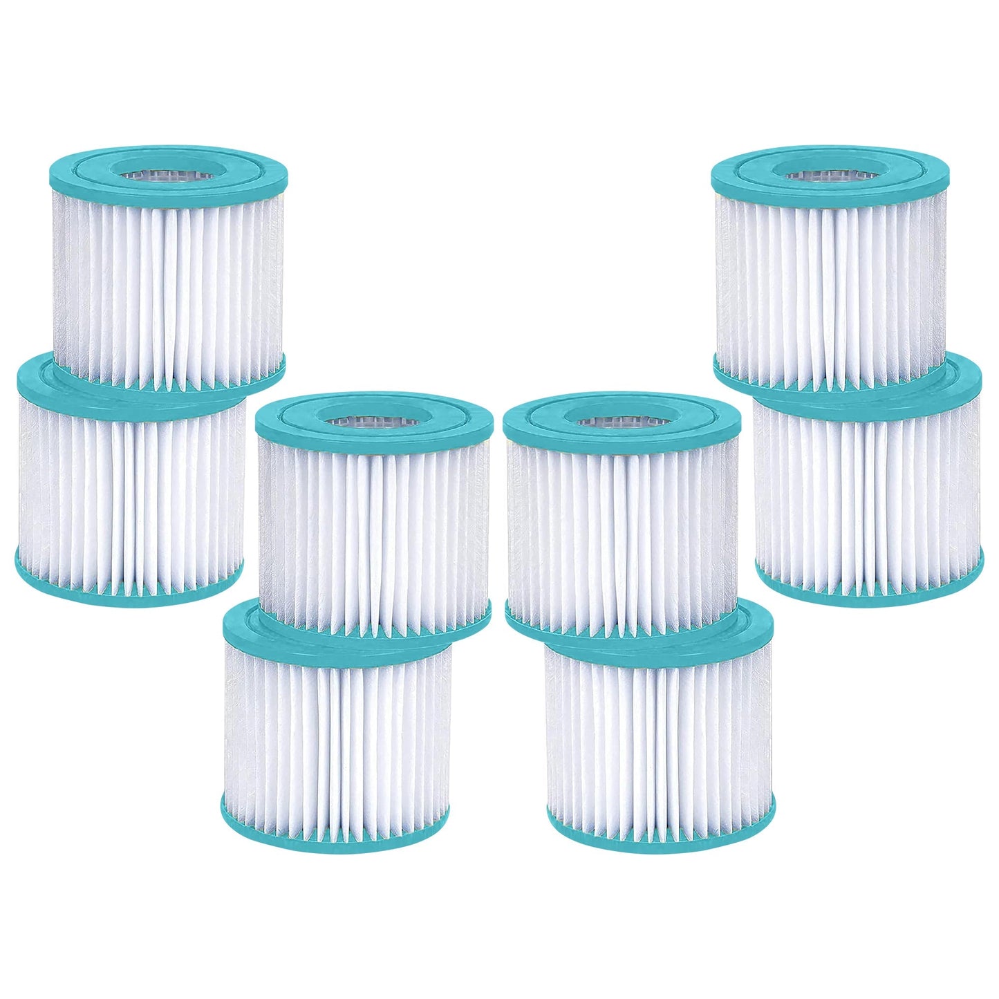 Hurricane 8 Pack HF4313-02 Advanced Pool and Spa Filter Cartridge Replacement
