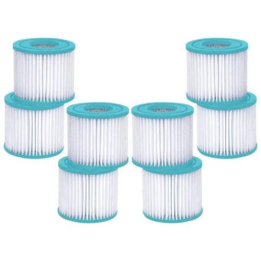 Hurricane 8 Pack HF4313-02 Advanced Pool and Spa Filter Cartridge Replacement