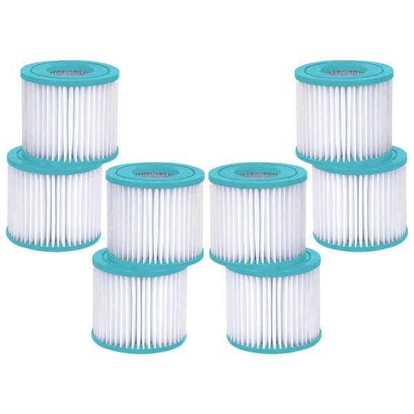 Hurricane 8 Pack HF4313-02 Advanced Pool and Spa Filter Cartridge Replacement