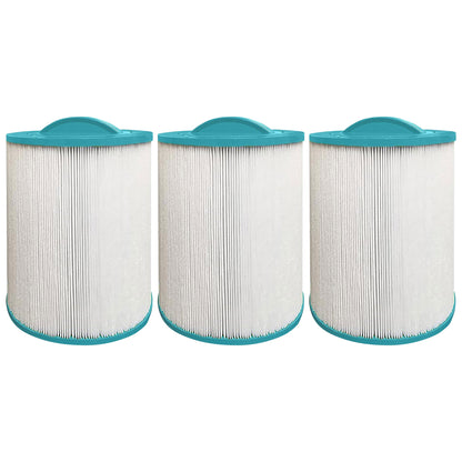 Hurricane 3 Pack HF6H502-01 Advanced Pool and Spa Filter Cartridge Replacement