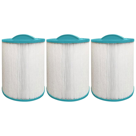 Hurricane 3 Pack HF6H502-01 Advanced Pool and Spa Filter Cartridge Replacement