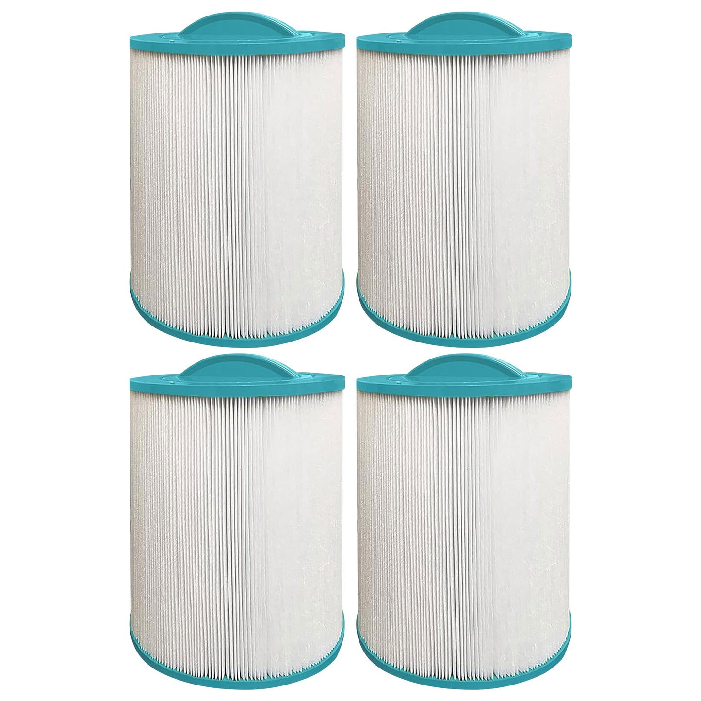 Hurricane 4 Pack HF6H502-01 Advanced Pool and Spa Filter Cartridge Replacement