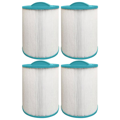 Hurricane 4 Pack HF6H502-01 Advanced Pool and Spa Filter Cartridge Replacement