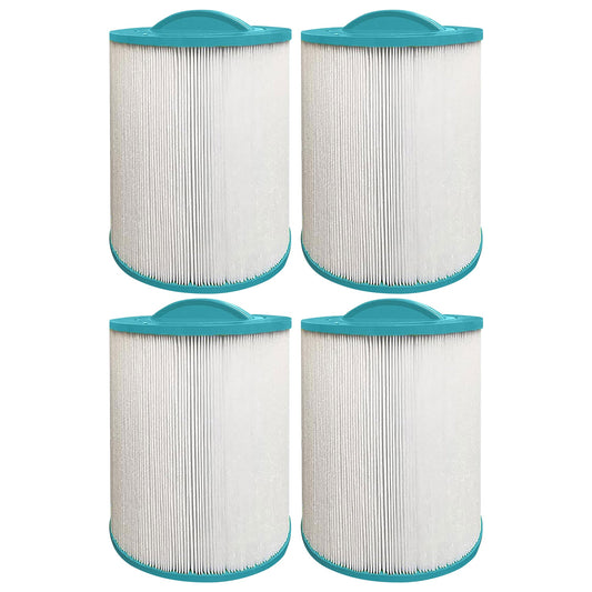 Hurricane 4 Pack HF6H502-01 Advanced Pool and Spa Filter Cartridge Replacement