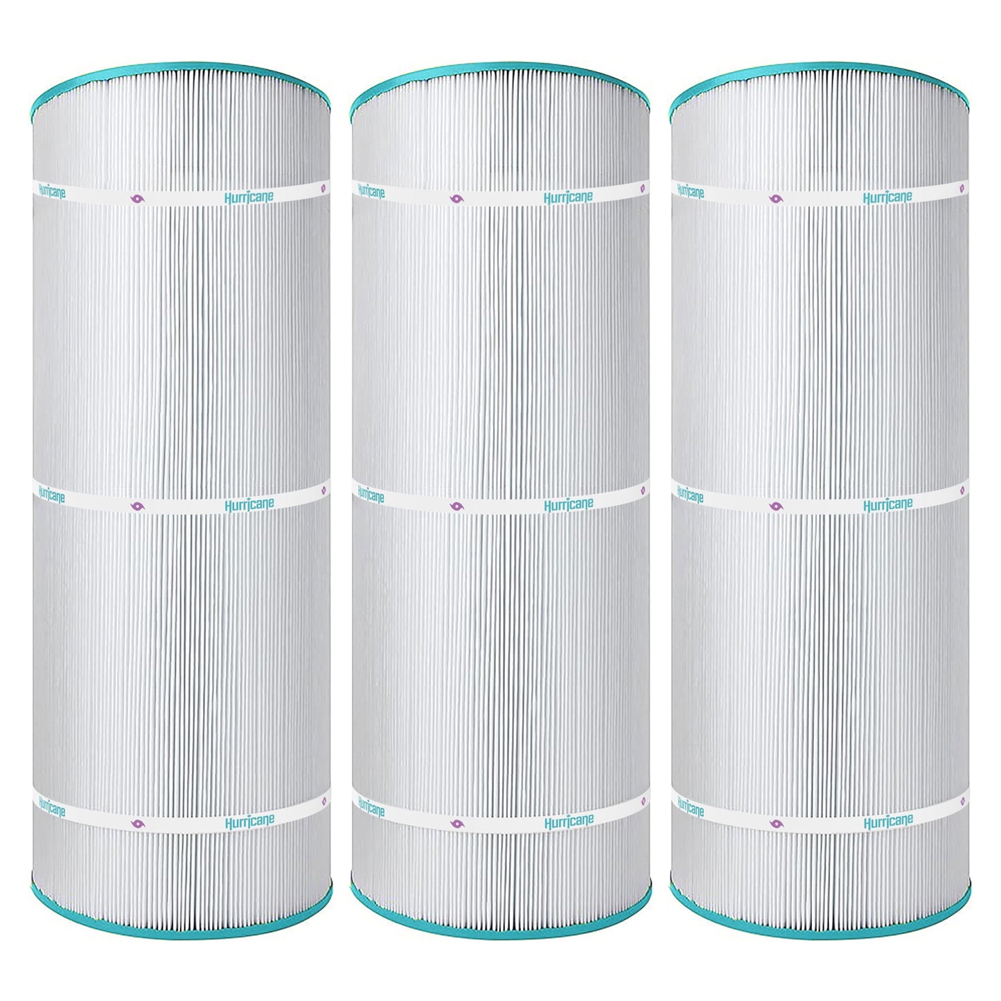 Hurricane 3 Pack HF8414-01 Advanced Pool and Spa Filter Cartridge Replacement