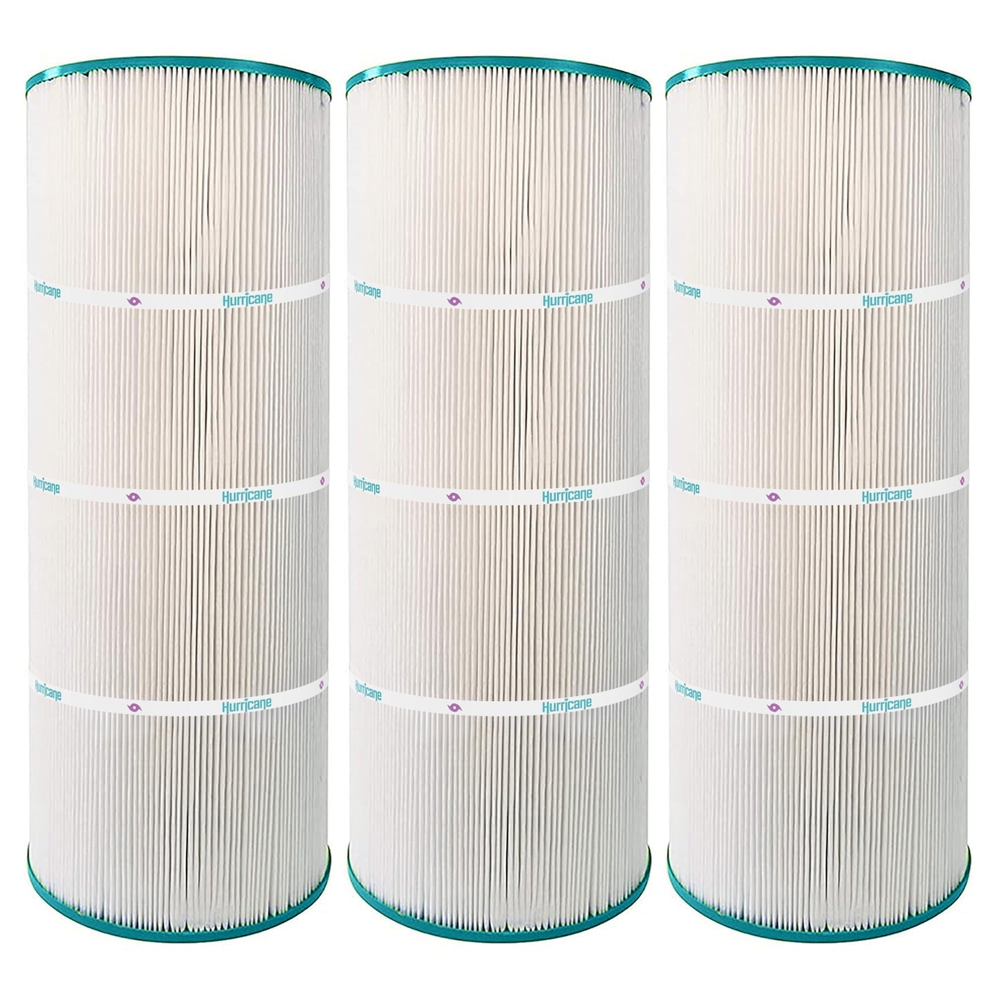Hurricane 3 Pack HF8610-01 Advanced Pool and Spa Filter Cartridge Replacement