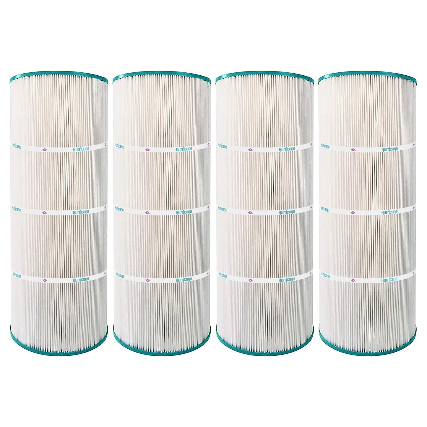 Hurricane 4 Pack HF8610-01 Advanced Pool and Spa Filter Cartridge Replacement