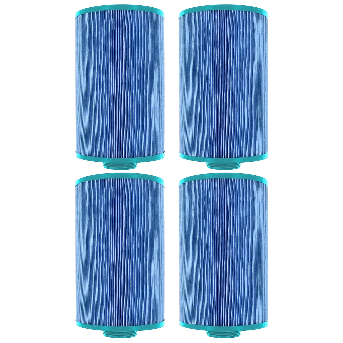 Hurricane 4 Pack HF-MAS09-01M Elite Aseptic Spa Filter Cartridge Replacement