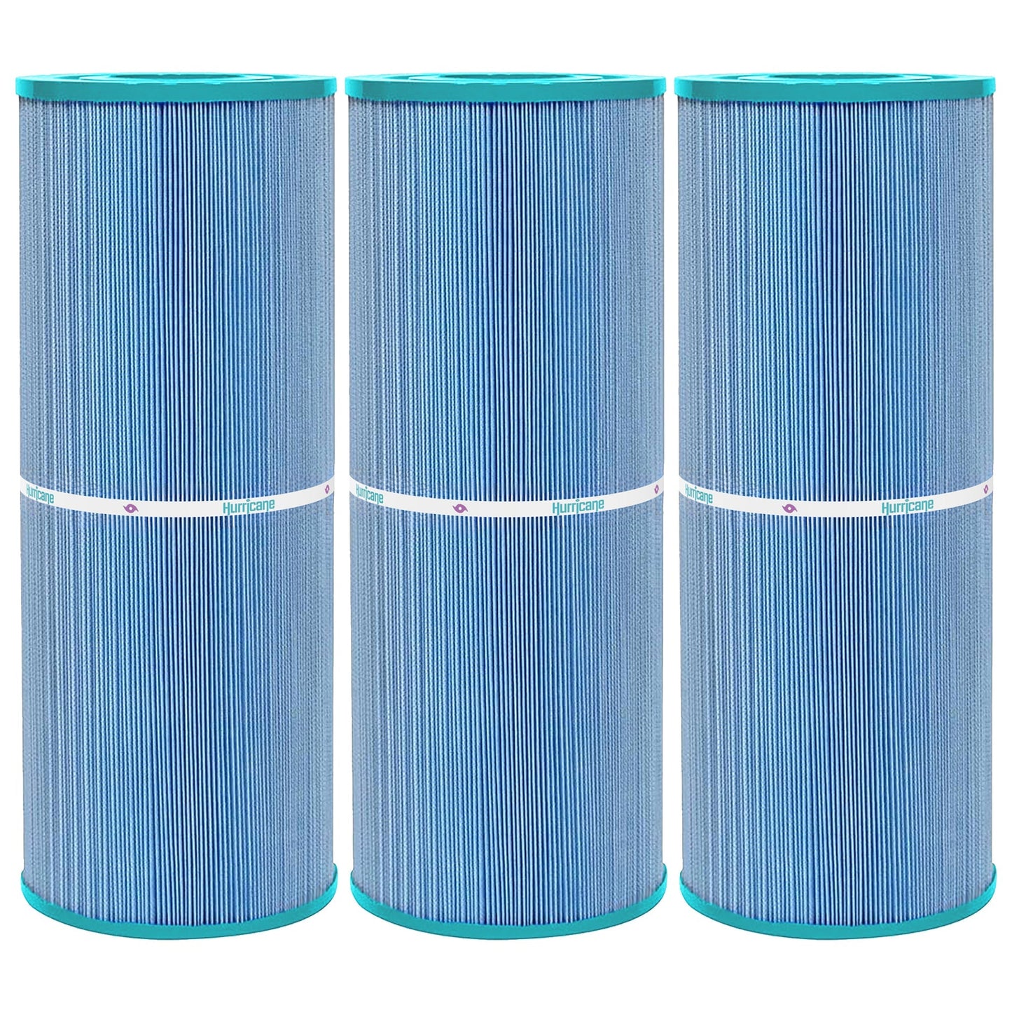 Hurricane 3 Pack HF4950-01M Elite Aseptic Pool Spa Filter Cartridge Replacement