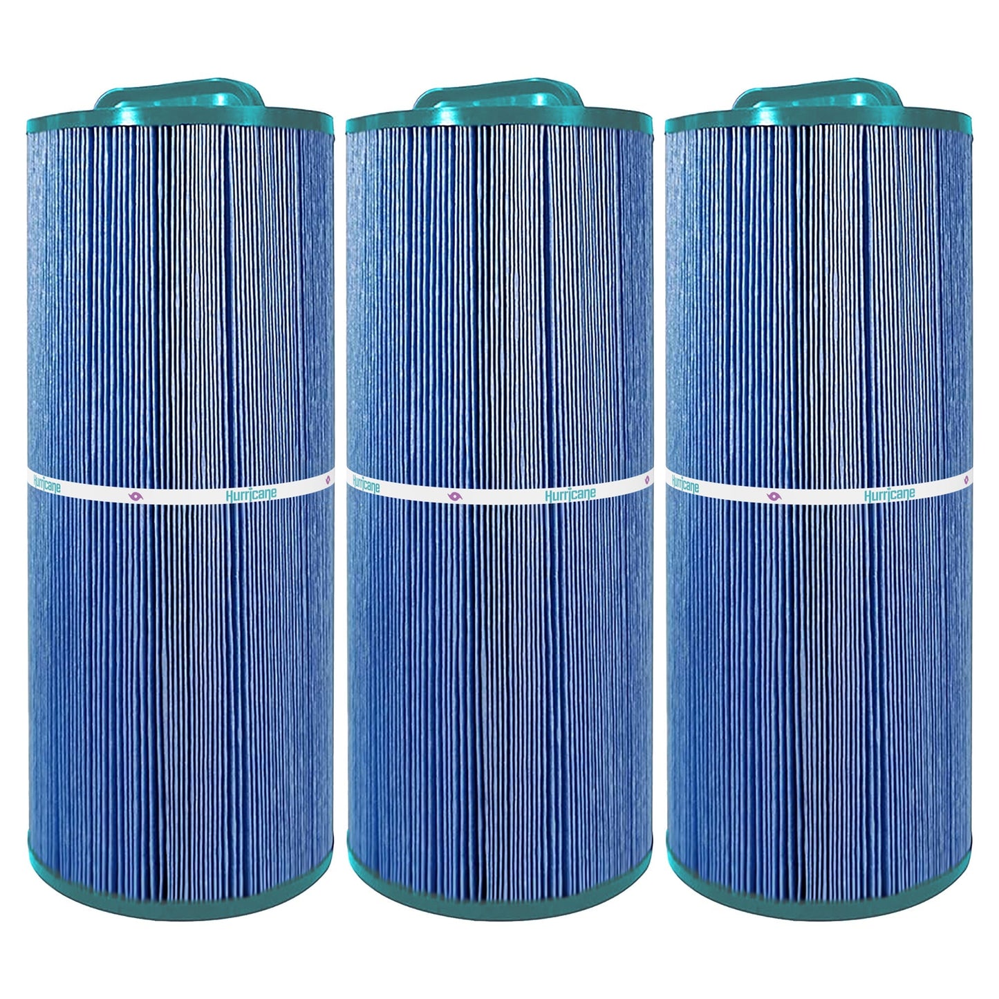 Hurricane 3 Pack HF5H502-01M Elite Aseptic Pool Spa Filter Cartridge Replacement