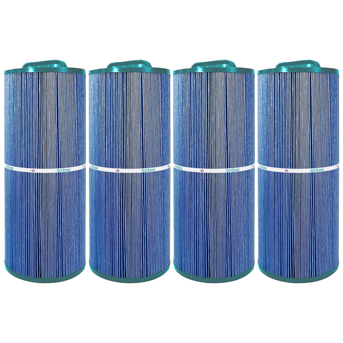 Hurricane 4 Pack HF5H502-01M Elite Aseptic Pool Spa Filter Cartridge Replacement