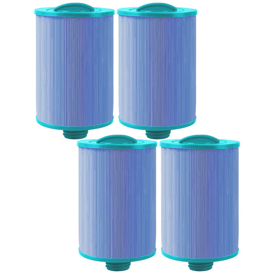 Hurricane 4 Pack HF6H940-01M Elite Aseptic Pool Spa Filter Cartridge Replacement