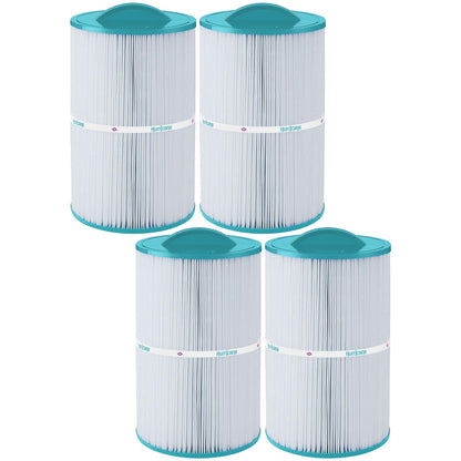 Hurricane 4 Pack HF7350-01 Advanced Pool and Spa Filter Cartridge Replacement