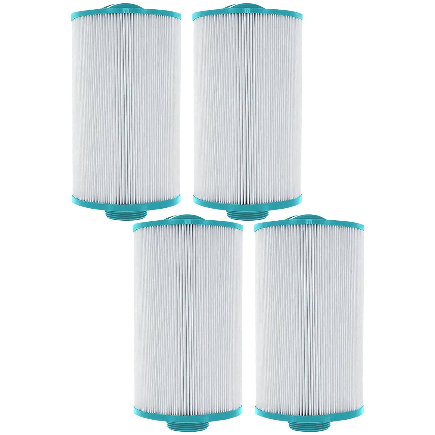 Hurricane 4 Pack HF4H21-01 Advanced Pool and Spa Filter Cartridge Replacement