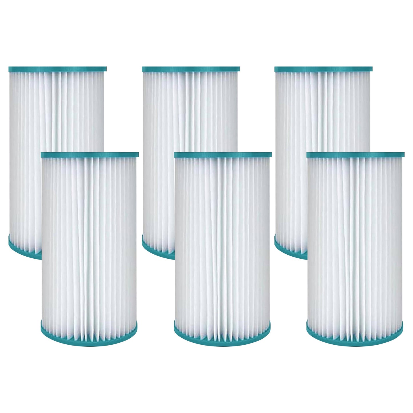 Hurricane 6 Pack HF4607-02 Advanced Pool and Spa Filter Cartridge Replacement