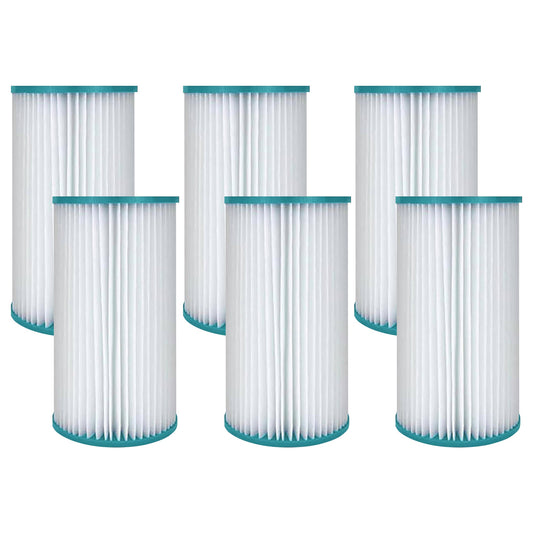 Hurricane 6 Pack HF4607-02 Advanced Pool and Spa Filter Cartridge Replacement
