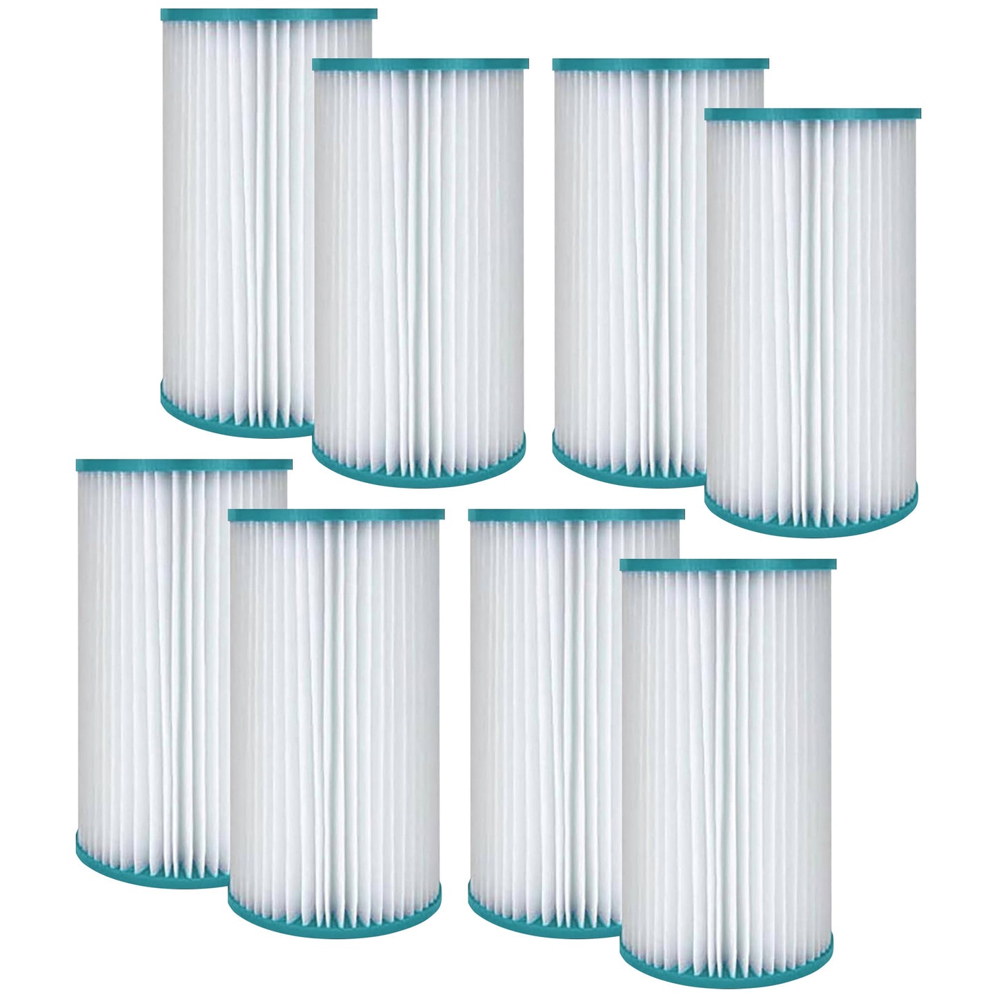 Hurricane 8 Pack HF4607-02 Advanced Pool and Spa Filter Cartridge Replacement