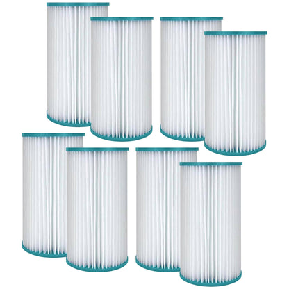Hurricane 8 Pack HF4607-02 Advanced Pool and Spa Filter Cartridge Replacement