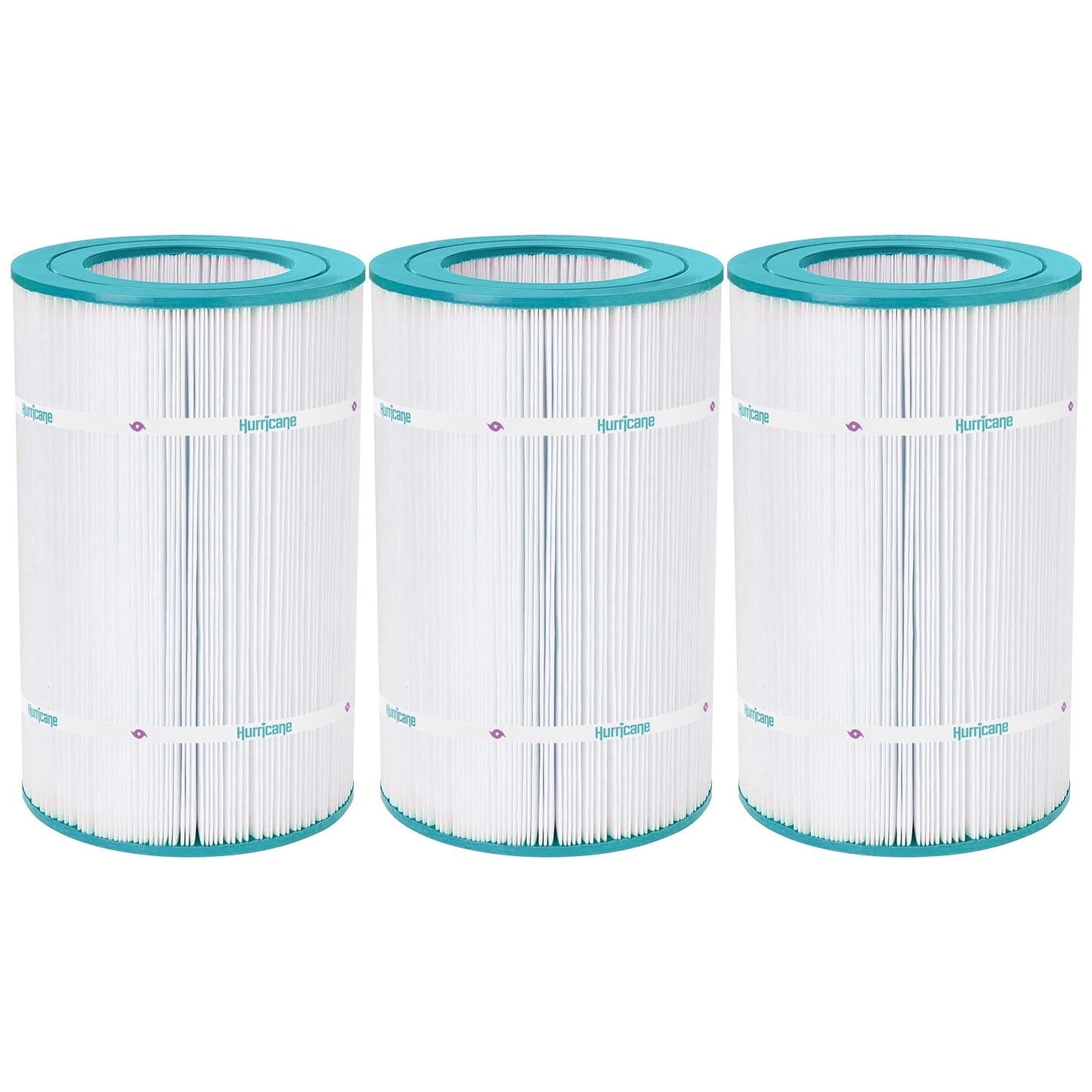 Hurricane 3 Pack HF9407-01 Advanced Pool and Spa Filter Cartridge Replacement