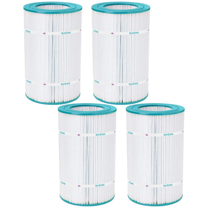 Hurricane 4 Pack HF9407-01 Advanced Pool and Spa Filter Cartridge Replacement