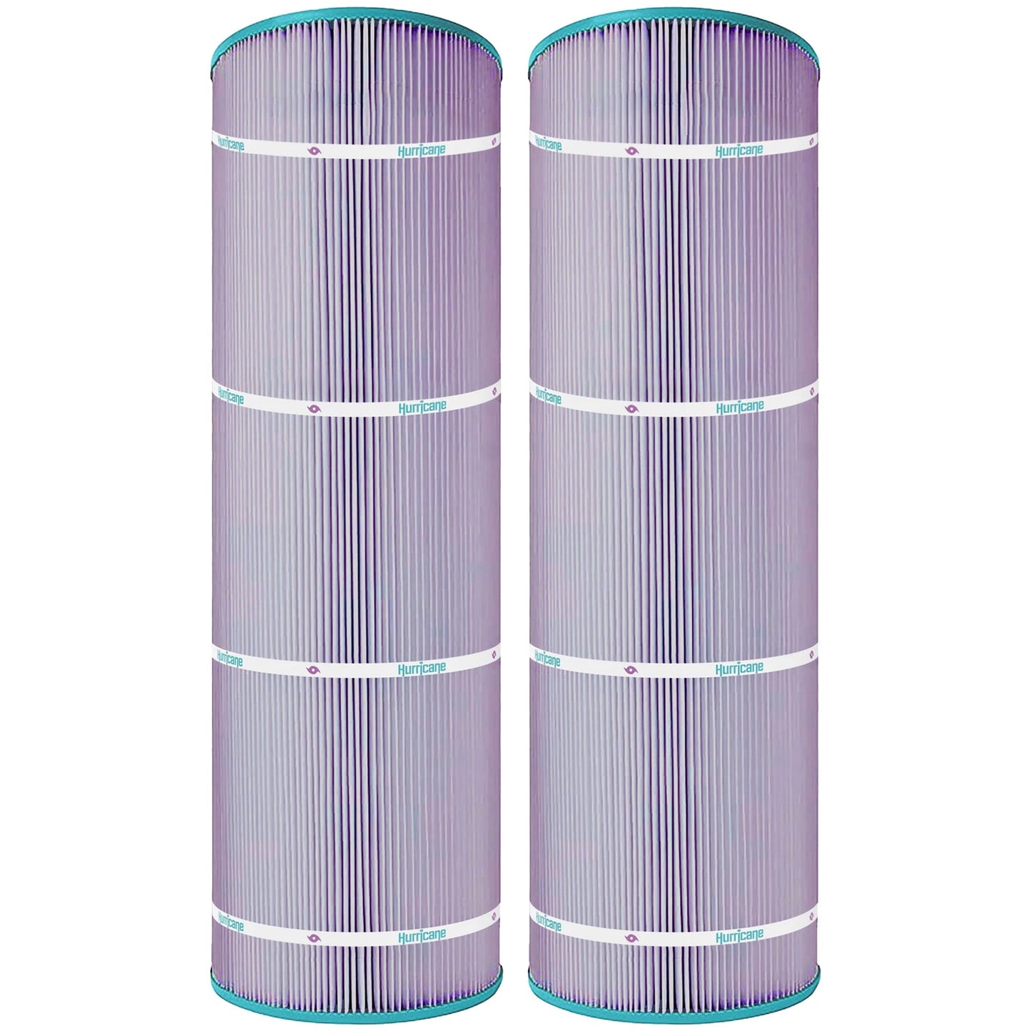 Hurricane 2 Pack HF8413-01P Platinum Purple Pool Filter Cartridge Replacement