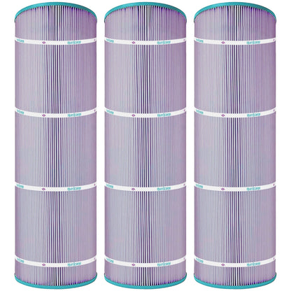 Hurricane 3 Pack HF8413-01P Platinum Purple Pool Filter Cartridge Replacement