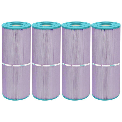 Hurricane 4 Pack HF4950-01P Platinum Purple Spa Filter Cartridge Replacement