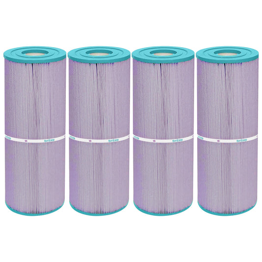 Hurricane 4 Pack HF4950-01P Platinum Purple Spa Filter Cartridge Replacement