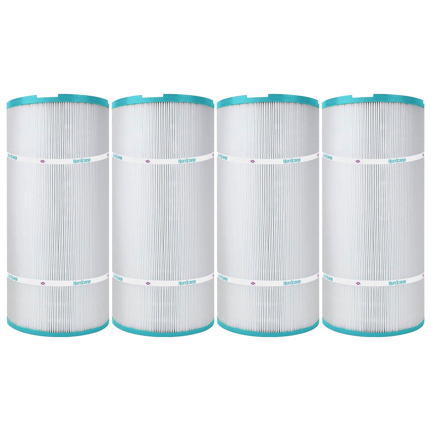 Hurricane 4 Pack HF8320-01 Advanced Pool and Spa Filter Cartridge Replacement