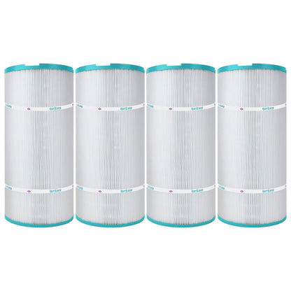 Hurricane 4 Pack HF8320-01 Advanced Pool and Spa Filter Cartridge Replacement