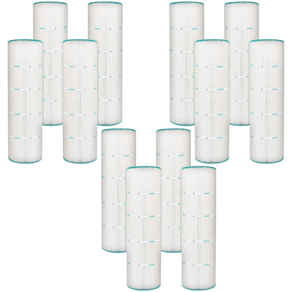 Hurricane 12 Pack HF7468-04 Advanced Pool and Spa Filter Cartridge Replacement