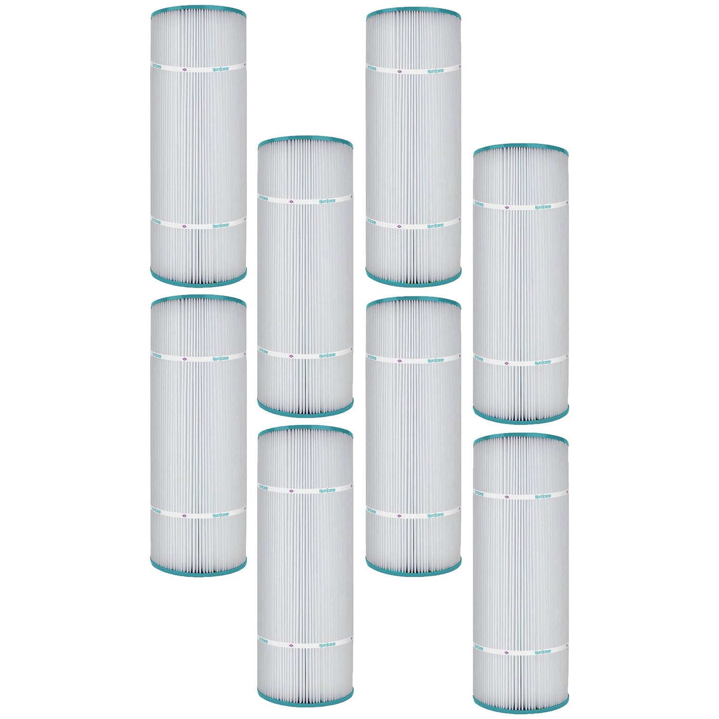 Hurricane 8 Pack HF7470-04 Advanced Pool and Spa Filter Cartridge Replacement