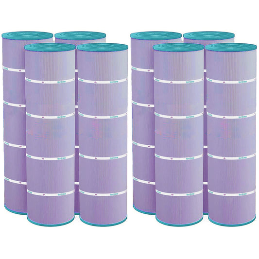 Hurricane 8 Pack HF7487-04P Platinum Purple Spa Filter Cartridge Replacement