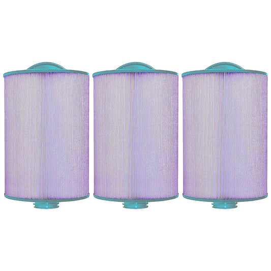 Hurricane 3 Pack HF6H940-01P Platinum Purple Spa Filter Cartridge Replacement