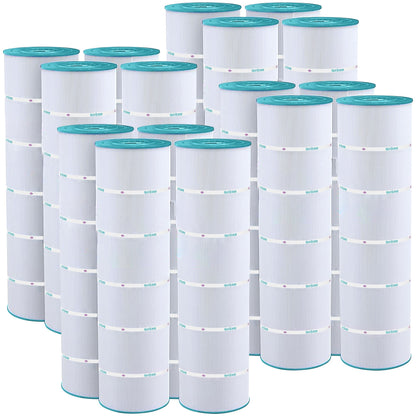 Hurricane 16 Pack HF7488-04 Advanced Pool and Spa Filter Cartridge Replacement
