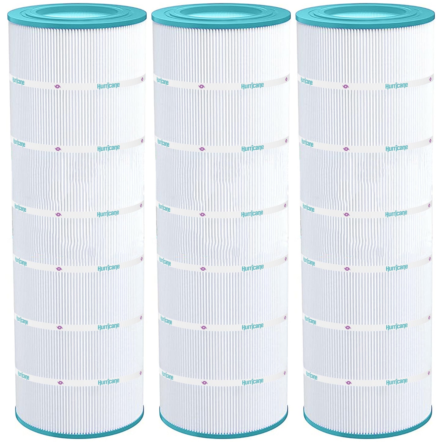 Hurricane 3 Pack HF9419-01 Advanced Pool and Spa Filter Cartridge Replacement