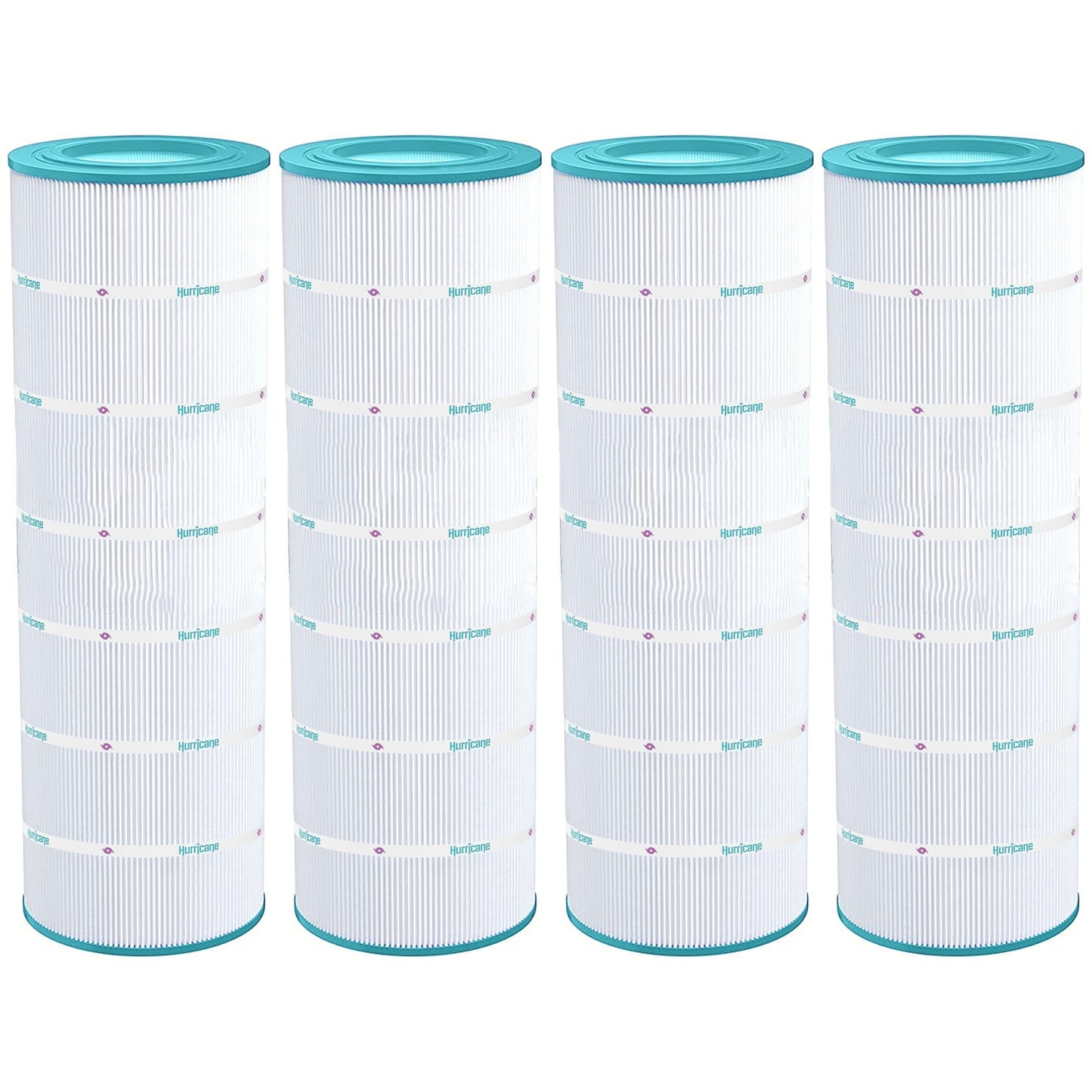 Hurricane 4 Pack HF9419-01 Advanced Pool and Spa Filter Cartridge Replacement
