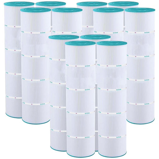 Hurricane 12 Pack HF7471-04 Advanced Pool and Spa Filter Cartridge Replacement