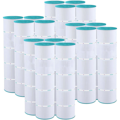 Hurricane 16 Pack HF7471-04 Advanced Pool and Spa Filter Cartridge Replacement