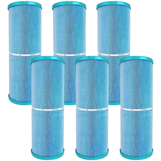 Hurricane 6 Pack HF4401-02M Elite Aseptic Pool Spa Filter Cartridge Replacement