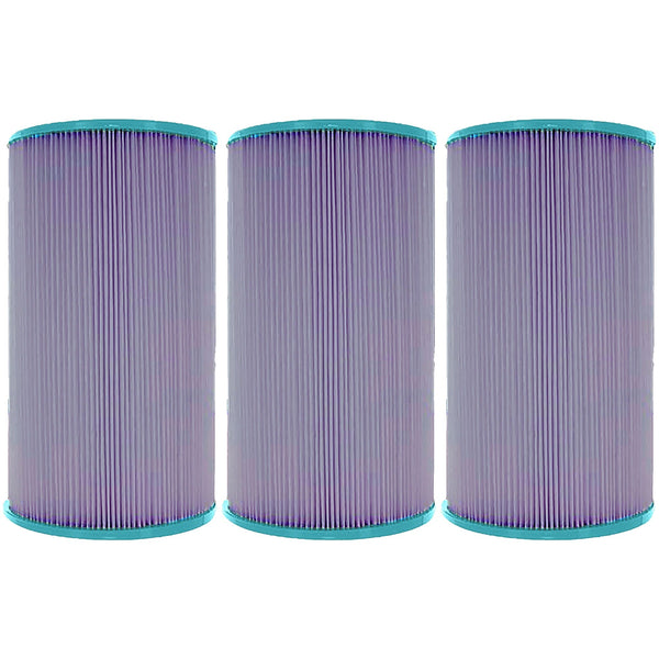 Hurricane 3 Pack HF6430-01P Platinum Purple Spa Filter Cartridge Replacement