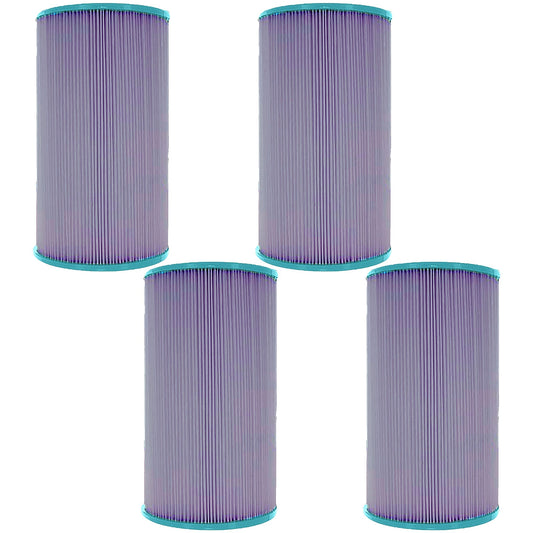 Hurricane 4 Pack HF6430-01P Platinum Purple Spa Filter Cartridge Replacement