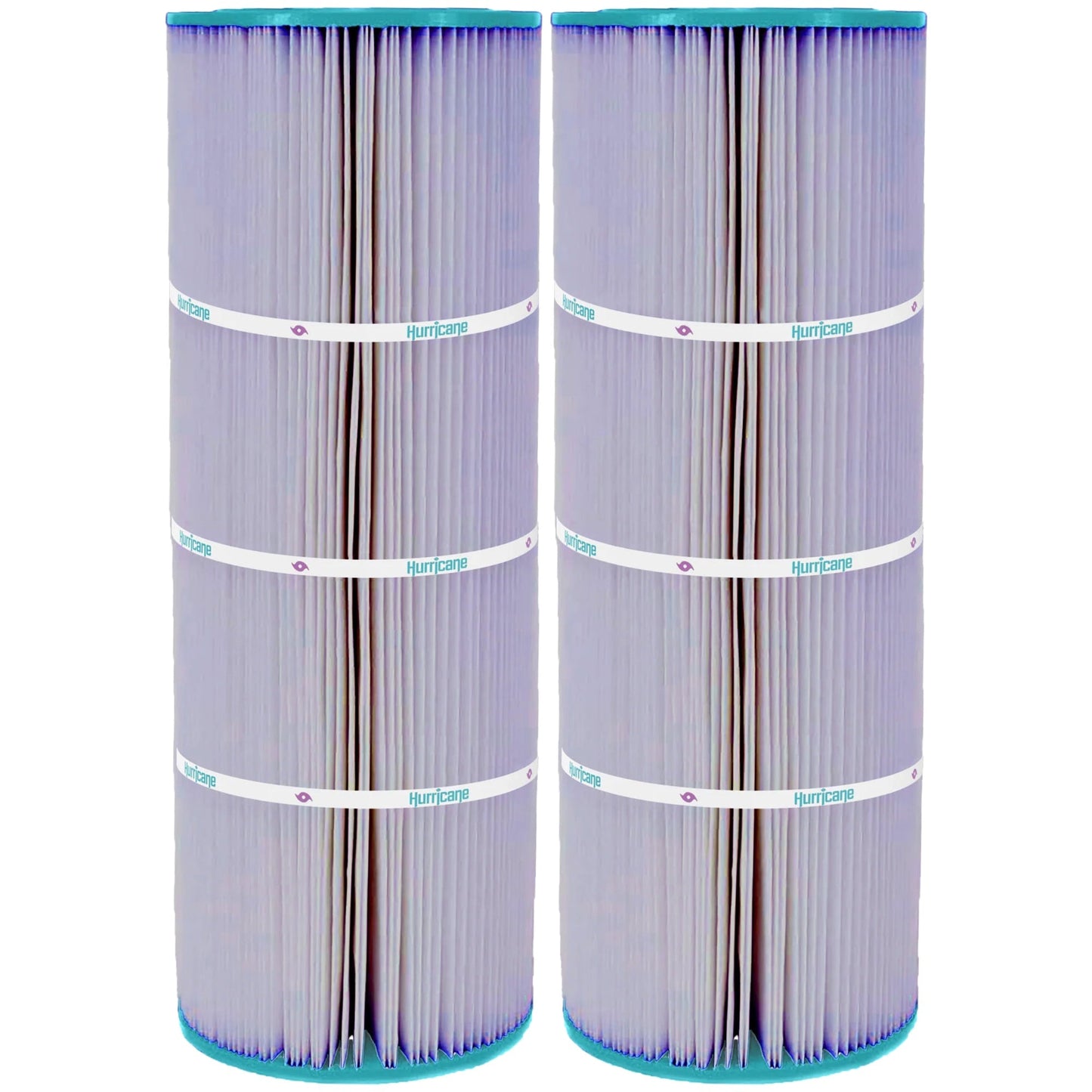 Hurricane 2 Pack HF7656-01P Platinum Purple Pool Filter Cartridge Replacement
