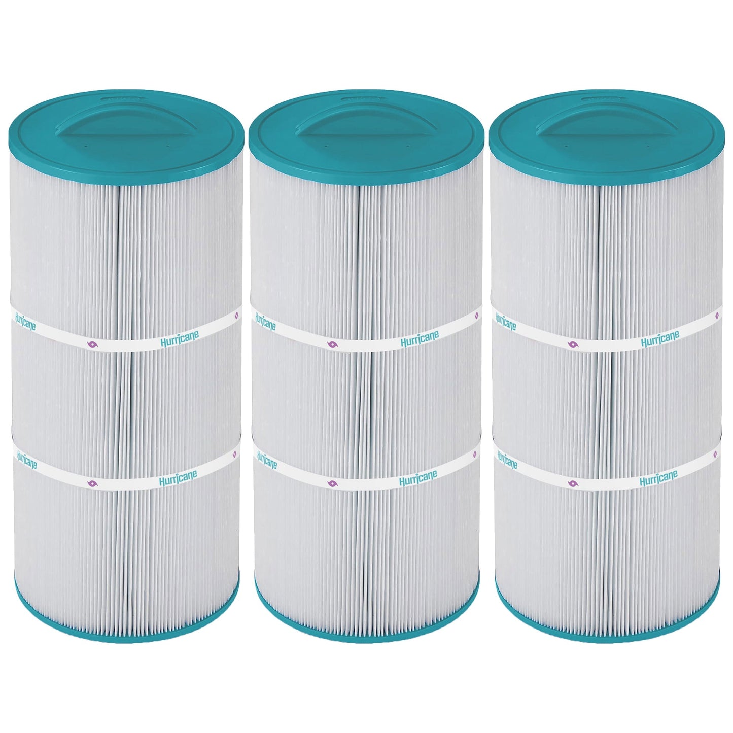 Hurricane 3 Pack HF7375-01 Advanced Pool and Spa Filter Cartridge Replacement